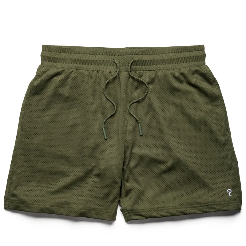 Politics Mesh Shorts - Olive