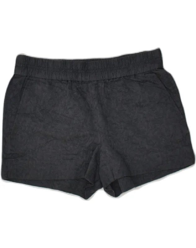 J. CREW Womens Sport Shorts US 2 XS Black Cotton