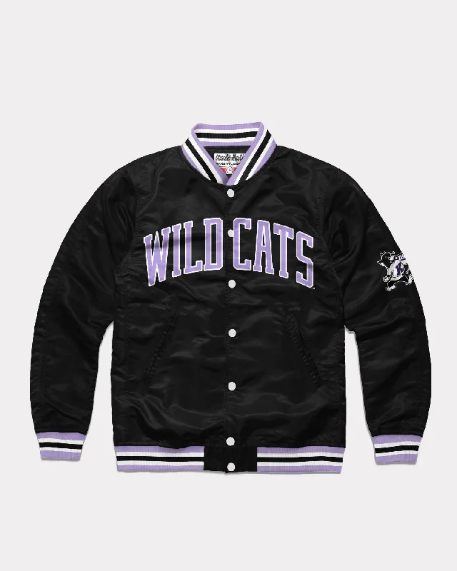 Kansas State Wildcats Black Varsity Jacket