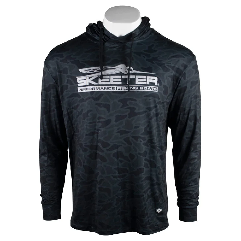 Skeeter Burlebo Performance Hoodie - Black Camo