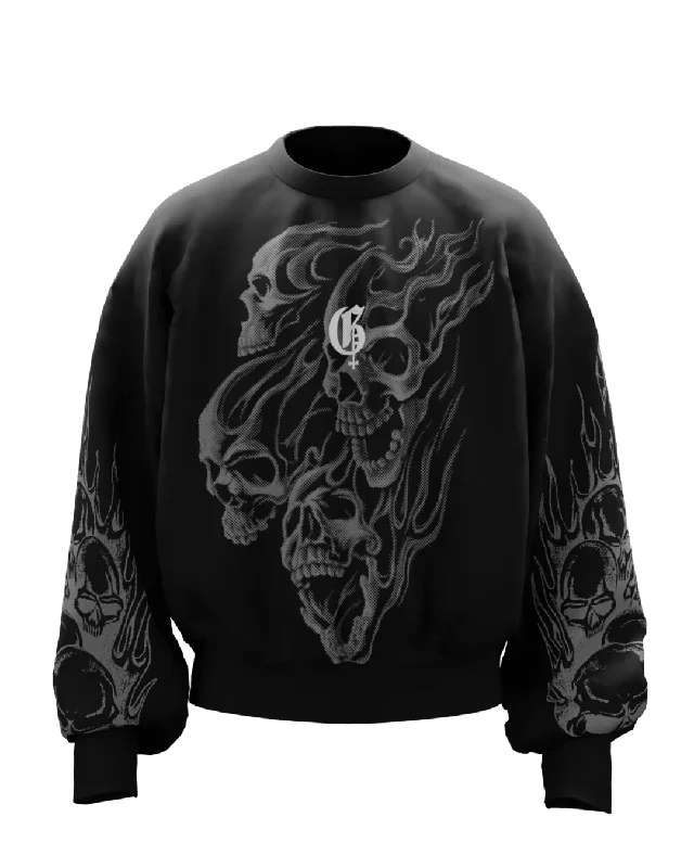 Reaper Boxy Long Sleeves Sweatshirt