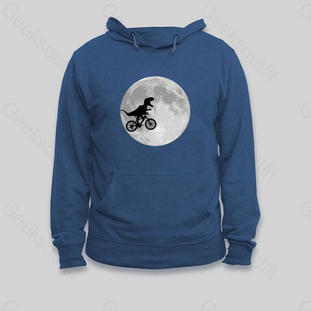 Dinosaur Bike and Moon Hoodie