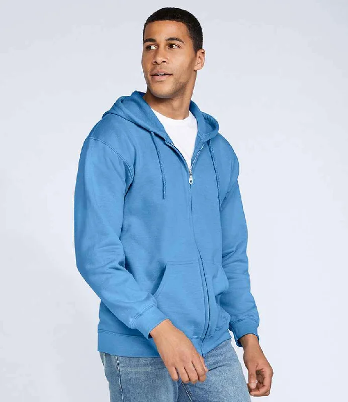 Gildan Heavy Blend™ Zip Hooded Sweatshirt | Carolina Blue