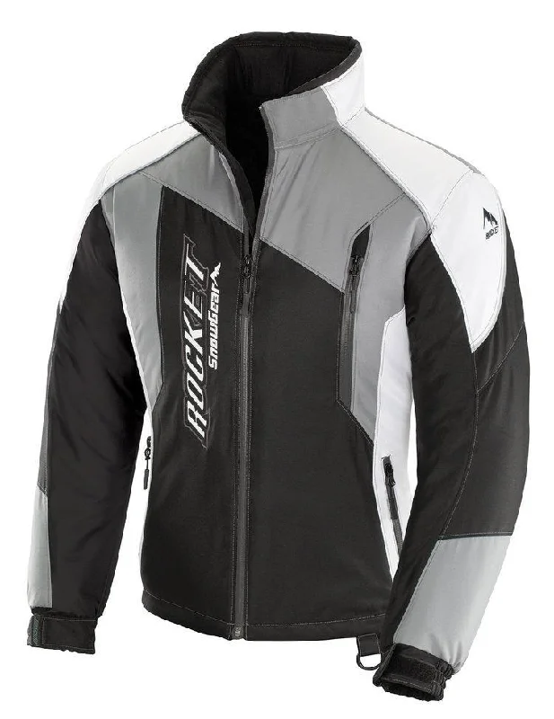 Joe Rocket Womens Black and Grey XC Snow Jacket