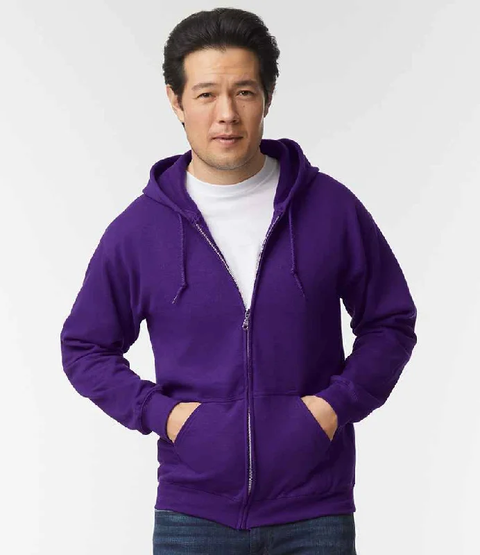 Gildan Heavy Blend™ Zip Hooded Sweatshirt | Purple