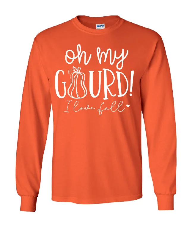 Missy Oh My Gourd Long Sleeve Tee