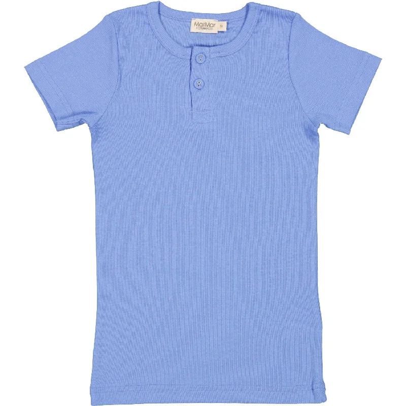 MarMar Modal Fine Rib Cornflower T-shirt