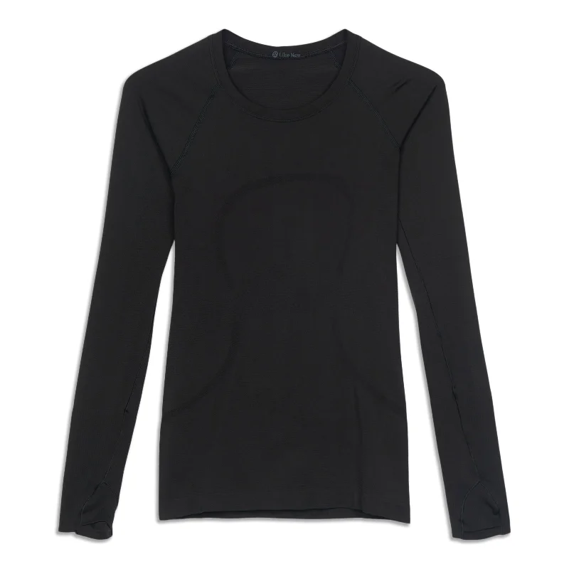 Ventilated -Back Running Long Sleeve Shirt - Resale