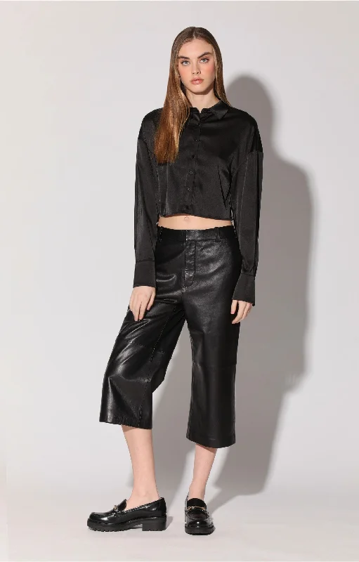 Cooper Pant, Black - Leather