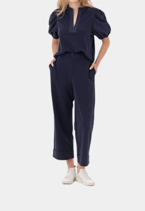 Lucia Pants In Navy