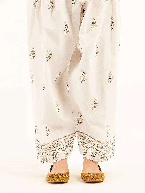 Printed Cambric Shalwar