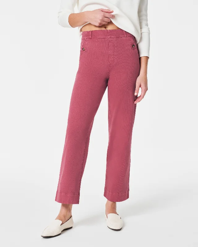 SPANX® Stretch Twill Cropped Pant